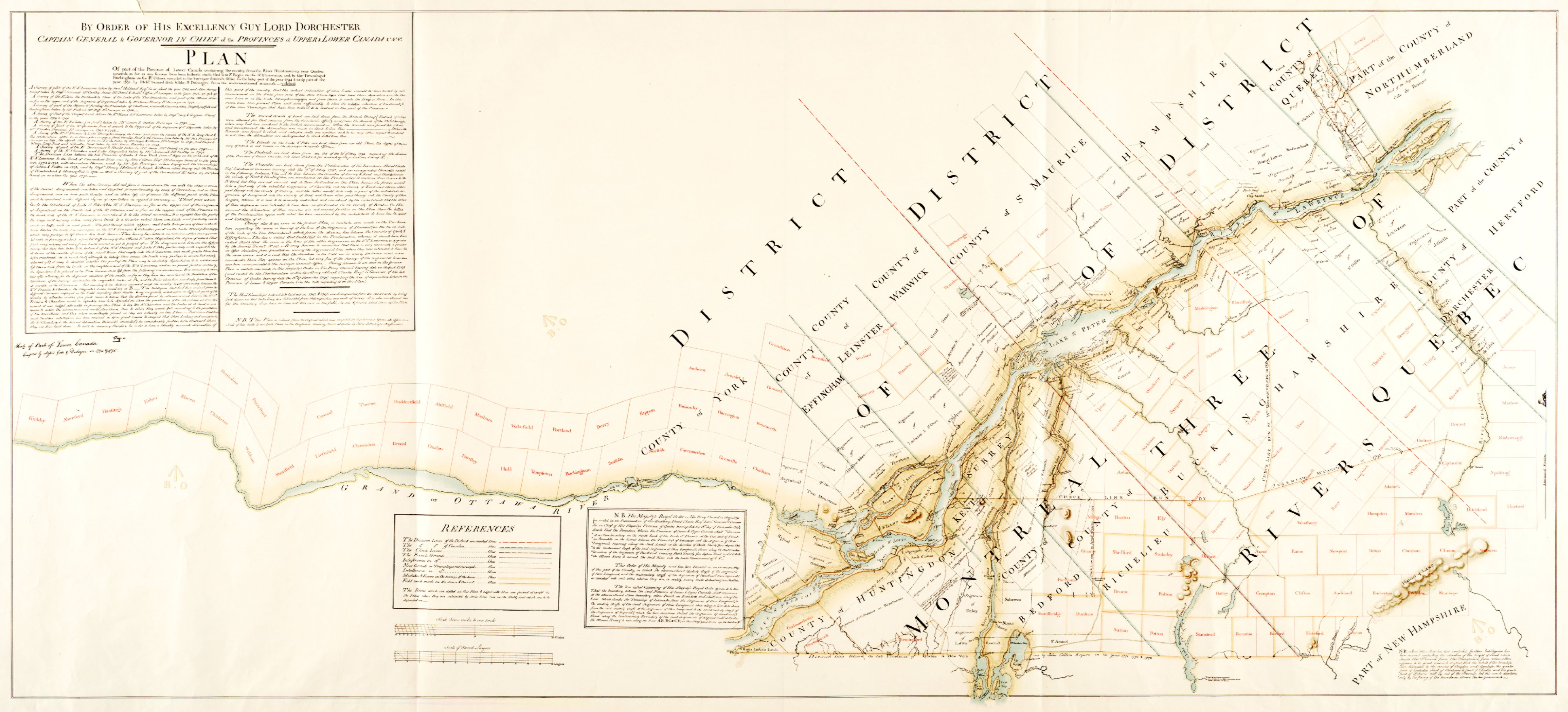 Carte Gale et Duberger, 1795